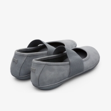 Camper Right Womens Ballerinas US-70695 Grey Sale Clearance